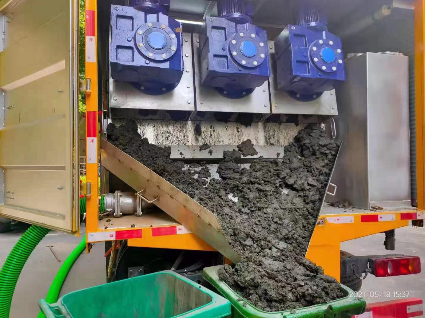 大冶化粪池清掏城市维护站-泥浆净化干湿分离处理